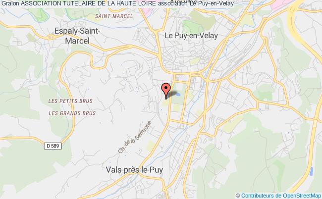 plan association Association Tutelaire De La Haute Loire Le Puy-en-Velay CEDEX
