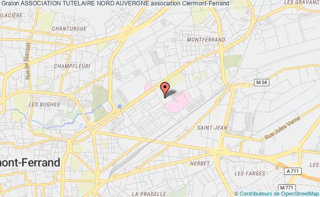 plan association Association Tutelaire Nord Auvergne Clermont-Ferrand
