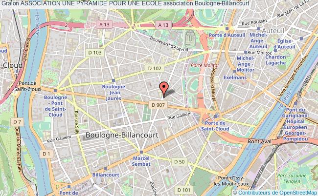 plan association Association Une Pyramide Pour Une Ecole Boulogne-Billancourt