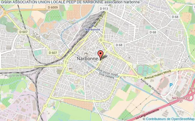 plan association Association Union Locale Peep De Narbonne Narbonne