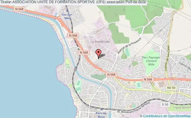 plan association Association Unite De Formation Sportive (ufs) Port-de-Bouc