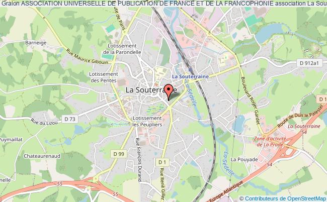 ASSOCIATION UNIVERSELLE DE PUBLICATION DE FRANCE ET DE LA FRANCOPHONIE