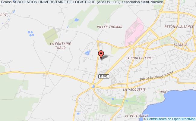 plan association Association Universitaire De Logistique (assunilog) Saint-Nazaire