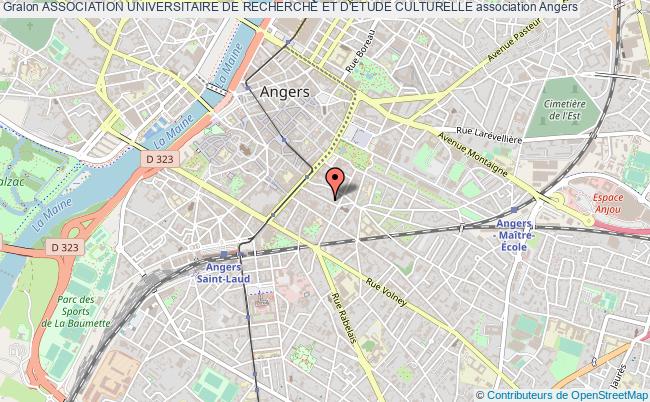 plan association Association Universitaire De Recherche Et D'etude Culturelle Angers