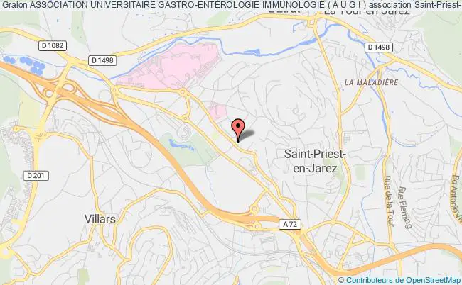 plan association Association Universitaire Gastro-entÉrologie Immunologie ( A U G I ) Saint-Priest-en-Jarez