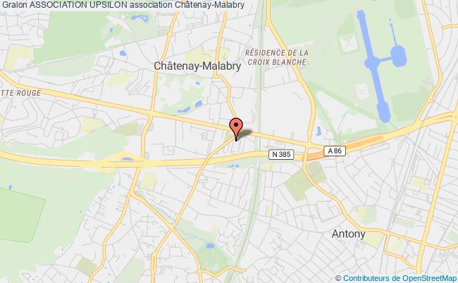 plan association Association Upsilon Châtenay-Malabry