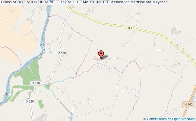 plan association Association Urbaine Et Rurale De Martigne Est Martigné-sur-Mayenne