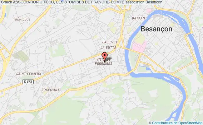 plan association Association Urilco, Les Stomises De Franche-comte Besançon