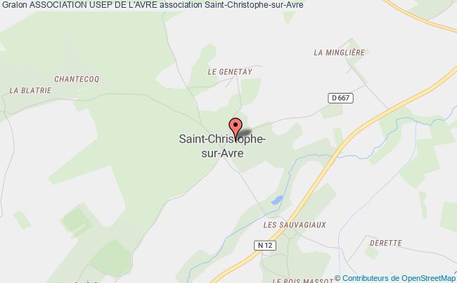 plan association Association Usep De L'avre Saint-Christophe-sur-Avre