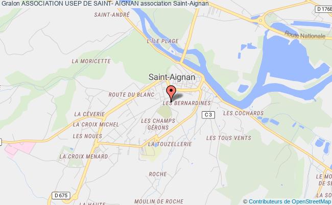 plan association Association Usep De Saint- Aignan Saint-Aignan