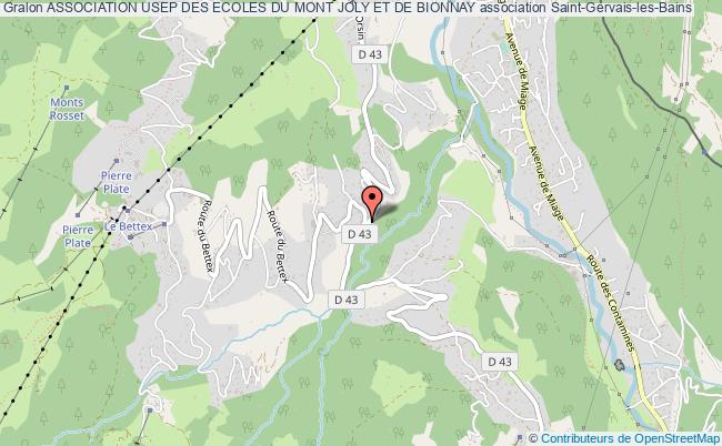ASSOCIATION USEP DES ECOLES DU MONT JOLY ET DE BIONNAY