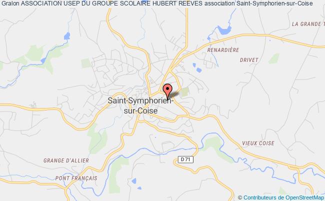 plan association Association Usep Du Groupe Scolaire Hubert Reeves Saint-Symphorien-sur-Coise