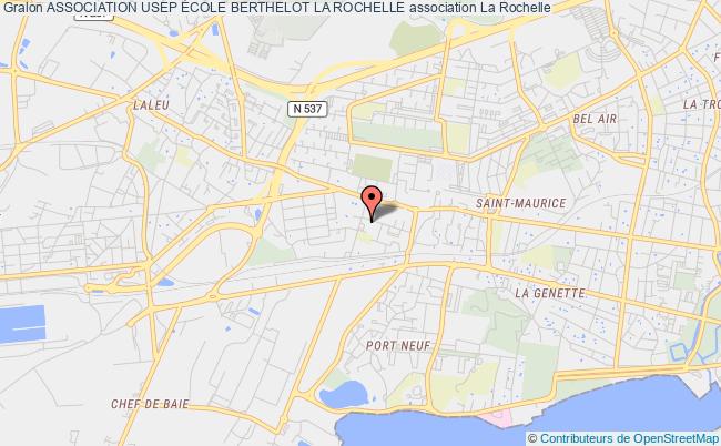plan association Association Usep École Berthelot La Rochelle Rochelle