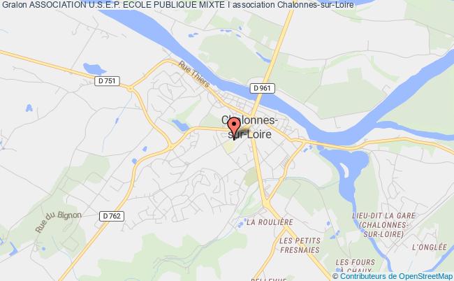 plan association Association U.s.e.p. Ecole Publique Mixte I Chalonnes-sur-Loire
