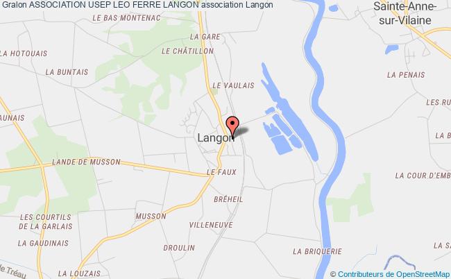 plan association Association Usep Leo Ferre Langon Langon