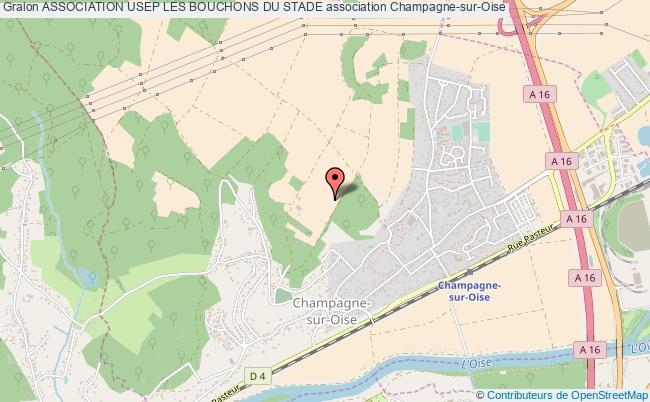 plan association Association Usep Les Bouchons Du Stade Champagne-sur-Oise