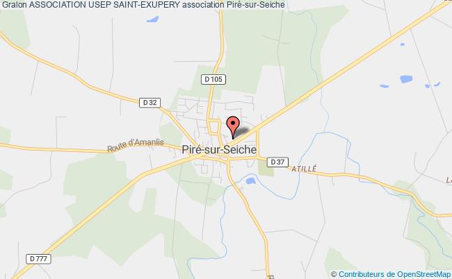 plan association Association Usep Saint-exupery Piré-sur-Seiche