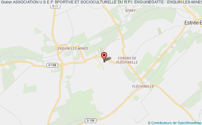plan association Association U.s.e.p. Sportive Et Socioculturelle Du R.p.i. Enguinegatte - Enquin-les-mines Enquin-lez-Guinegatte