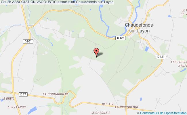 plan association Association Vacoustic Chaudefonds-sur-Layon