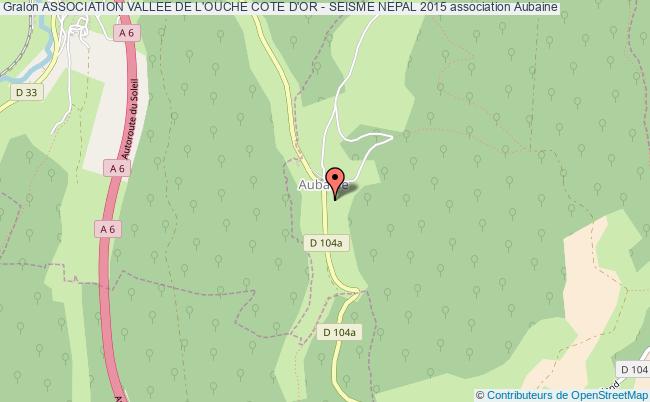 plan association Association Vallee De L'ouche Cote D'or - Seisme Nepal 2015 Aubaine