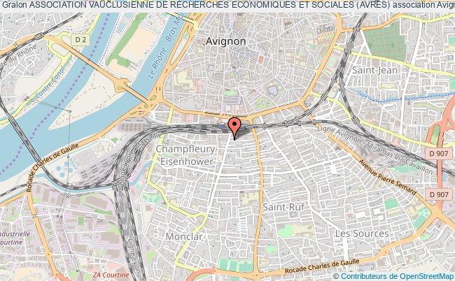 plan association Association Vauclusienne De Recherches Economiques Et Sociales (avres) Avignon