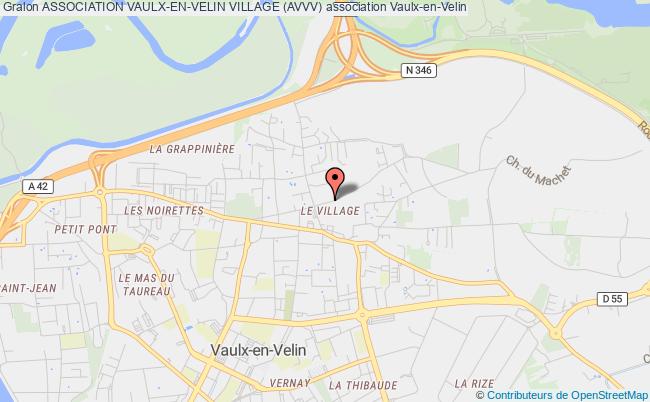 plan association Association Vaulx-en-velin Village (avvv) Vaulx-en-Velin