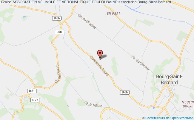 plan association Association Velivole Et Aeronautique Toulousaine Bourg-Saint-Bernard