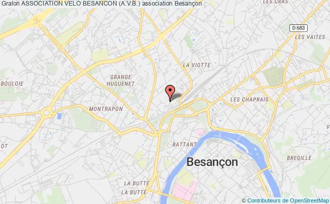 plan association Association Velo Besancon (a.v.b.) Besançon