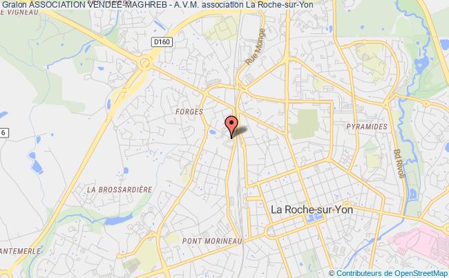 plan association Association Vendee-maghreb - A.v.m. La    Roche-sur-Yon