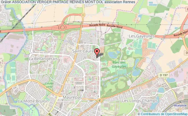 plan association Association Verger PartagÉ Rennes Mont Dol Rennes