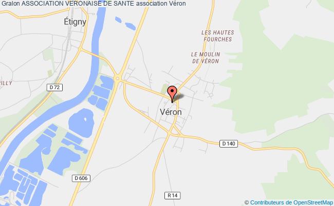 plan association Association Veronaise De Sante Véron