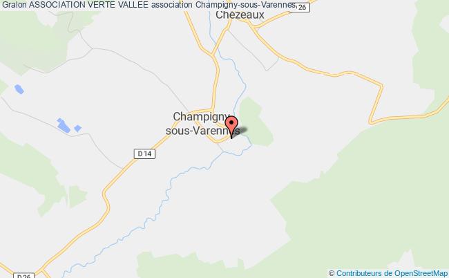 plan association Association Verte Vallee Champigny-sous-Varennes