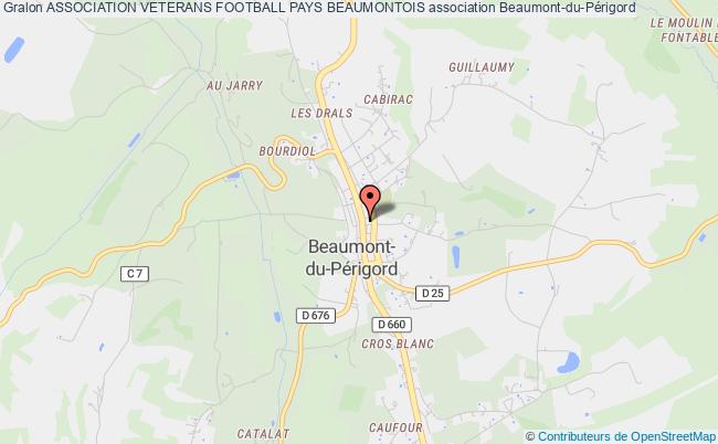 plan association Association Veterans Football Pays Beaumontois Beaumont-du-Périgord