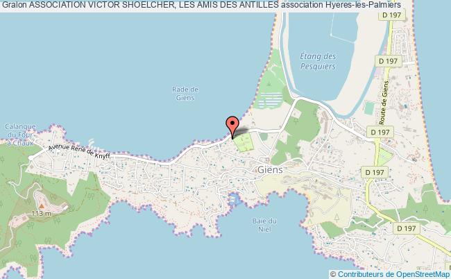 plan association Association Victor Shoelcher, Les Amis Des Antilles Hyères