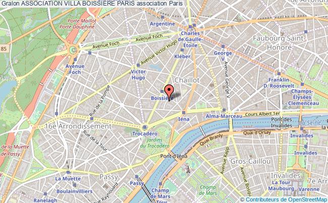 plan association Association Villa BoissiÈre Paris Paris