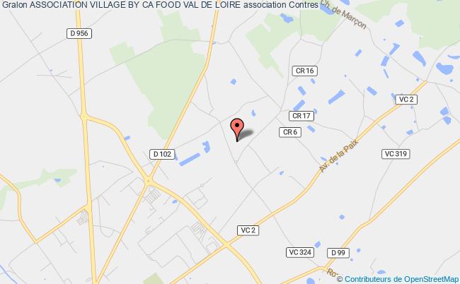 plan association Association Village By Ca Food Val De Loire Le Controis-en-Sologne