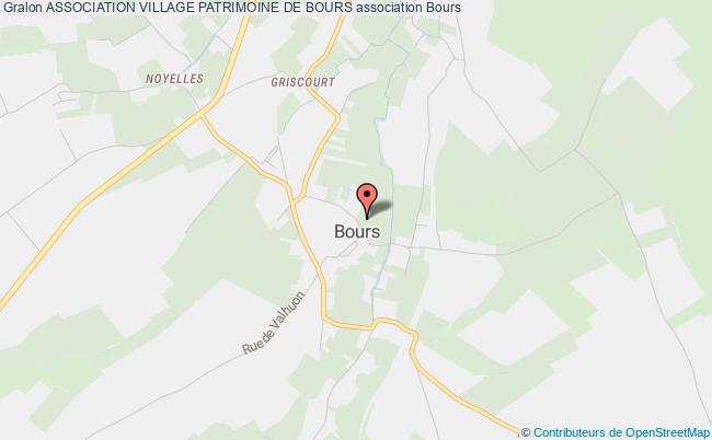 plan association Association Village Patrimoine De Bours Bours