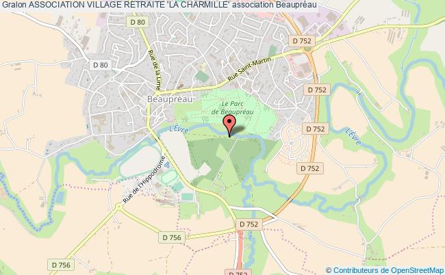 plan association Association Village Retraite 'la Charmille' Andrezé