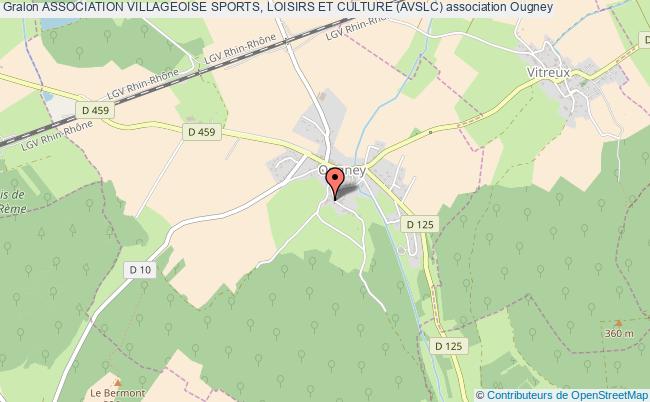 plan association Association Villageoise Sports, Loisirs Et Culture (avslc) Ougney