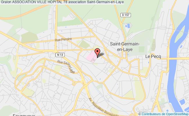 plan association Association Ville Hopital 78 Saint-Germain-en-Laye