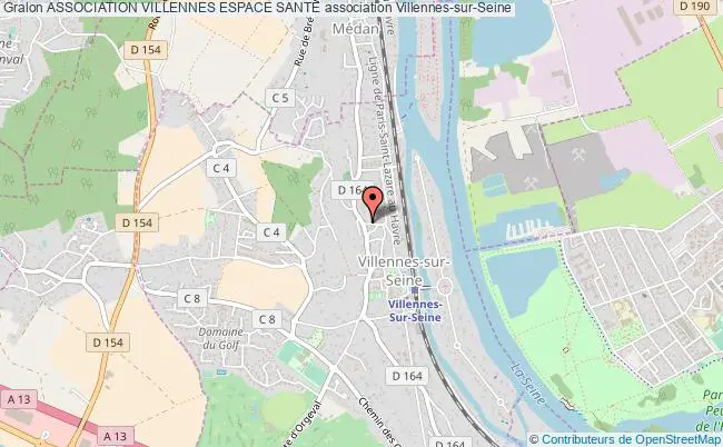 plan association Association Villennes Espace Sante Villennes-sur-Seine