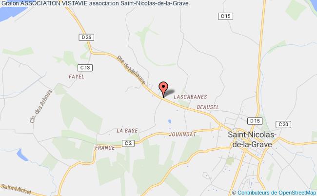 plan association Association Vistavie Saint-Nicolas-de-la-Grave