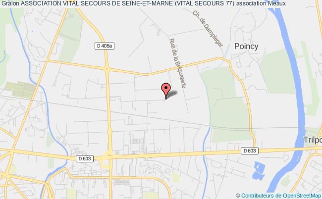 plan association Association Vital Secours De Seine-et-marne (vital Secours 77) Meaux