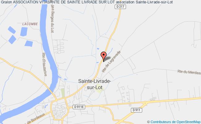 plan association Association Vitasante De Sainte Livrade Sur Lot Sainte-Livrade-sur-Lot