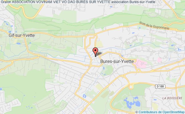 plan association Association Vovinam Viet Vo Dao Bures Sur Yvette Bures-sur-Yvette