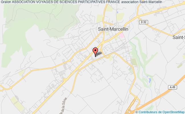 plan association Association Voyages De Sciences Participatives France Saint-Marcellin