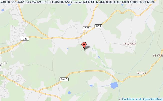 plan association Association Voyages Et Loisirs Saint Georges De Mons Saint-Georges-de-Mons