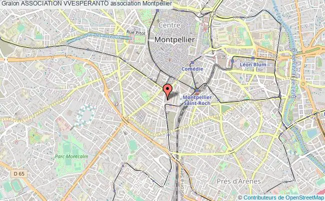 plan association Association Vvesperanto Montpellier