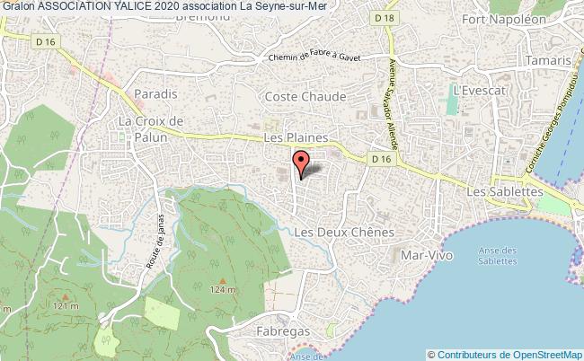 plan association Association Yalice 2020 La    Seyne-sur-Mer