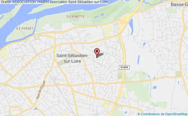 plan association Association Yamen Saint-Sébastien-sur-Loire
